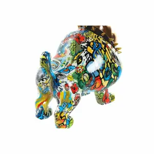 Σύγχρονο διακοσμητικό bulldog από ρητίνη DKD Home Decor image-1