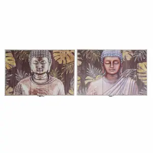 Κλειδοθήκη DKD Home Decor MDF 46,5x6x31,5 cm (x2) image-0