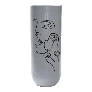 Vase en résine abstrait moderne DKD Home Decor