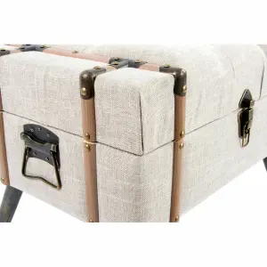 Wood and mdf bench seat DKD Home Decor image-1