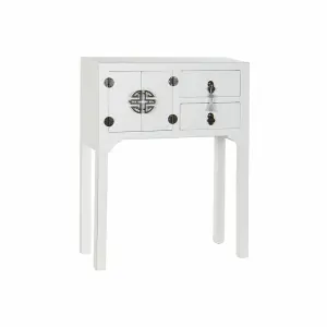 Wooden pine console DKD Home Decor 63x26x83 cm image-0