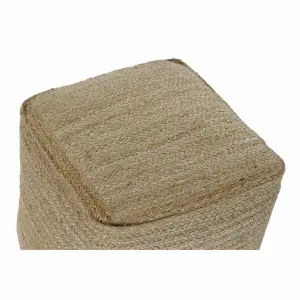 Pouf fibre DKD Home Decor 45x45x40 cm image-1