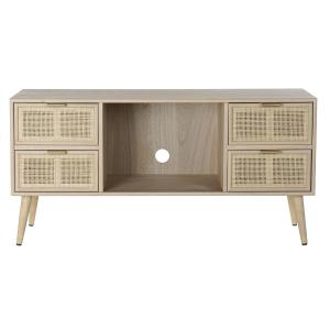 Paulownia wood TV unit DKD Home Decor 120x42x60 cm image-1