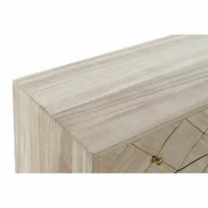 Metal and paulownia pine wood chest of drawers DKD Home Decor 72.5x37x65 cm image-2