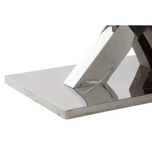 Τραπέζι τραπεζαρίας από ξύλο και ατσάλι DKD Home Decor 120x60x43,5 cm image-1