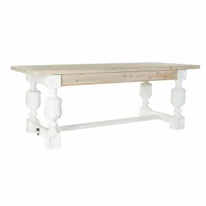 Esstisch aus Tannenholz und MDF DKD Home Decor 200x90x77 cm image-0