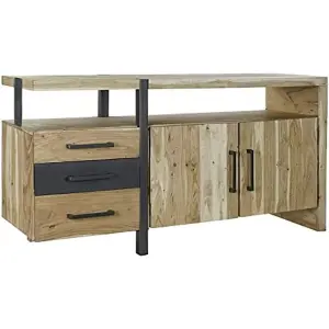 Akazienmetallbuffet DKD Home Decor 170x54x90 cm image-2