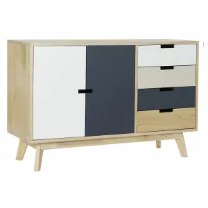 Kredens z drewna paulownia i płyty mdf DKD Home Decor image-0