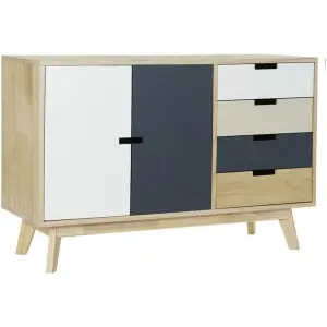 Kredens z drewna paulownia i płyty mdf DKD Home Decor image-2
