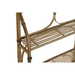 Ράφι 3 επιπέδων από ράλι και μπαμπού DKD Home Decor image-3