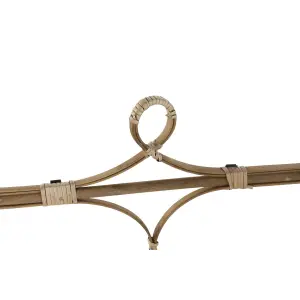 Ράφι 3 επιπέδων από ράλι και μπαμπού DKD Home Decor image-4