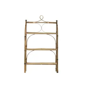 Ράφι 3 επιπέδων από ράλι και μπαμπού DKD Home Decor image-0