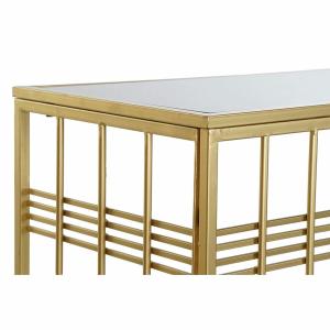 Glass and metal console DKD Home Decor image-2