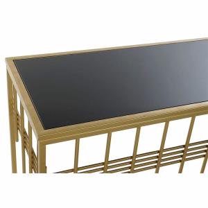 Glass and metal console DKD Home Decor image-3