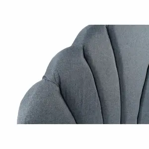 Wooden headboard plastic wood MDF DKD Home Decor 162x5x162 cm image-1