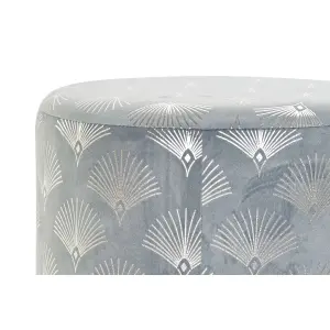 Pouf polyester DKD Home Decor 35x35x43 cm image-2