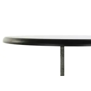 Natural metal wood side table DKD Home Decor 60x60x105 cm image-1