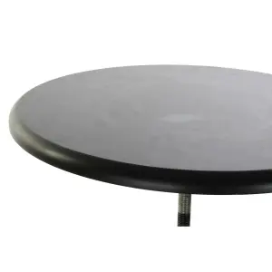 Natural metal wood side table DKD Home Decor 60x60x105 cm image-4