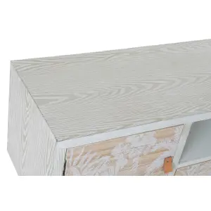 Bamboo wooden TV unit DKD Home Decor image-2