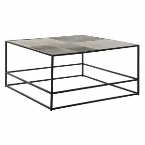 Aluminium-Kunststoff-Couchtisch DKD Home Decor 80x80x41 cm image-0