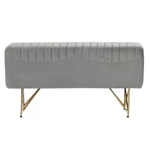 Sitzbank Bank Metall DKD Home Decor image-1