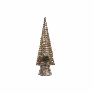 Plastic Christmas Tree DKD Home Decor 32x18x100 cm (x3) image-0