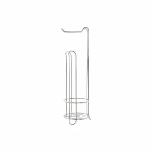 Metal plastic toilet roll holder DKD Home Decor image-1