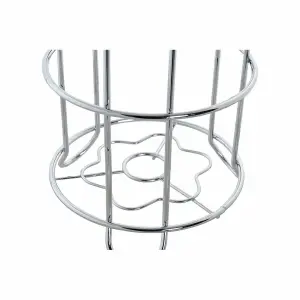 Metal plastic toilet roll holder DKD Home Decor image-2