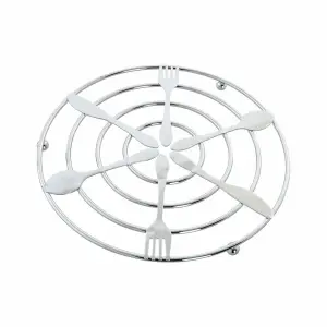 Onderzetter van metaal en plastic DKD Home Decor image-0