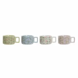 Metal dolomite coffee cup DKD Home Decor (x4) image-1