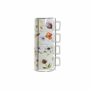 Beker van metaal dolomiet DKD Home Decor (x4) image-1
