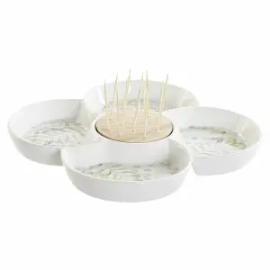 Bambusgeschirrset Cottage DKD Home Decor image-0