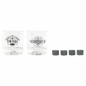 Steinglas Loft DKD Home Decor 320 ml (x6) image-1