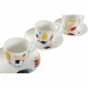Filiżanka do kawy DKD Home Decor (x3) image-2