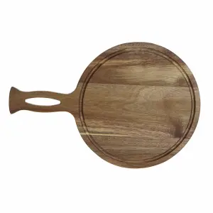Tabla de cortar rectangular de madera y acacia DKD Home Decor image-1