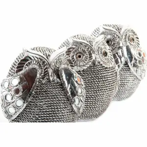 Χάλκινη φιγούρα κουκουβάγιας DKD Home Decor (x3) image-1
