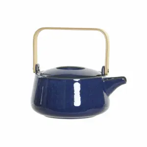 Porcelain teapot DKD Home Decor image-0
