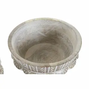 Kolonialer Tafelaufsatz aus Mangoholz DKD Home Decor image-3