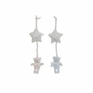 Peluche DKD Home Decor Ours Etoile (x2) image-3