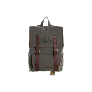 Bicycle backpack DKD Home Decor Canvas image-0