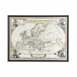 World map frame DKD Home Decor image-0