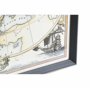 World map frame DKD Home Decor image-1