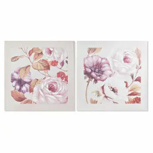 Cadre romantique DKD Home Decor 70x3x70 cm (x2) image-0