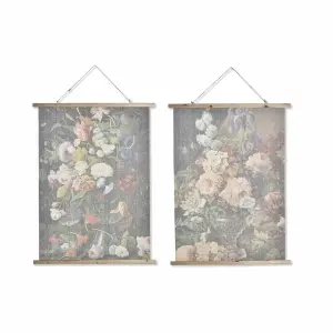 Moderne Blumenrahmen DKD Home Decor 75x2x100 cm (x2) image-0