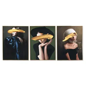 Moderne lijst DKD Home Decor 60x3x80 cm (x3) image-0