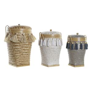 s3028934-panier-de-rangement-bambou-frange-boho-dkd-home-decor-39x39x55-cm-x3-blanc-gris-naturel-tu