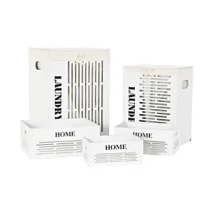 MDF-korg DKD Home Decor (x5) image-1