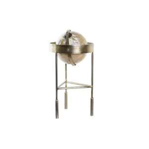 Globe terrestre en bronze DKD Home Decor image-0