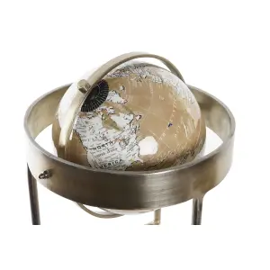 Globe terrestre en bronze DKD Home Decor image-2