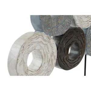 Figurine décorative cercles en fer DKD Home Decor image-1